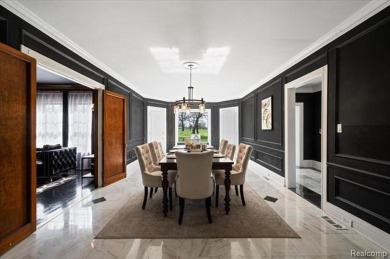 Experience refined living in this stately 6-bedroom, 3 on Detroit Golf Club  in Michigan - for sale on GolfHomes.com, golf home, golf lot