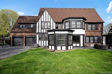 Experience refined living in this stately 6-bedroom, 3 on Detroit Golf Club  in Michigan - for sale on GolfHomes.com, golf home, golf lot