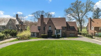 Experience refined living in this stately 6-bedroom, 3 on Detroit Golf Club  in Michigan - for sale on GolfHomes.com, golf home, golf lot