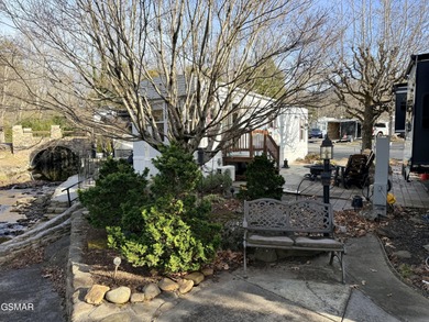 AMAZINGLY beautiful CREEK lot with a 2010 Heritage Park Model! on Bent Creek Golf Course in Tennessee - for sale on GolfHomes.com, golf home, golf lot