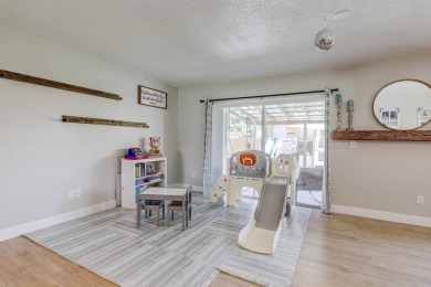 Charming 3BR/2BA concrete block home on the 8th tee of the St on St. Augustine Shores Golf Club in Florida - for sale on GolfHomes.com, golf home, golf lot