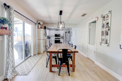 Charming 3BR/2BA concrete block home on the 8th tee of the St on St. Augustine Shores Golf Club in Florida - for sale on GolfHomes.com, golf home, golf lot