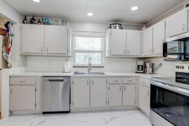Charming 3BR/2BA concrete block home on the 8th tee of the St on St. Augustine Shores Golf Club in Florida - for sale on GolfHomes.com, golf home, golf lot