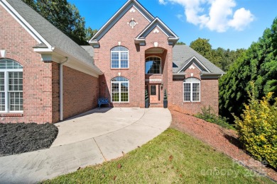 Introducing this stunning 6,000+ square feet, all brick on Rock Barn Golf and Spa in North Carolina - for sale on GolfHomes.com, golf home, golf lot