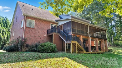 Introducing this stunning 6,000+ square feet, all brick on Rock Barn Golf and Spa in North Carolina - for sale on GolfHomes.com, golf home, golf lot