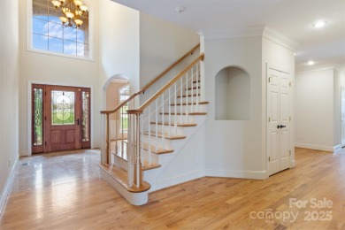 Introducing this stunning 6,000+ square feet, all brick on Rock Barn Golf and Spa in North Carolina - for sale on GolfHomes.com, golf home, golf lot
