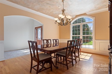 Introducing this stunning 6,000+ square feet, all brick on Rock Barn Golf and Spa in North Carolina - for sale on GolfHomes.com, golf home, golf lot