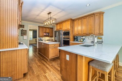 Southern Charm Meets Golf Course Living in Arbor Springs on Coweta Club in Georgia - for sale on GolfHomes.com, golf home, golf lot