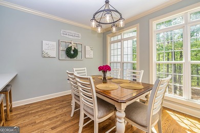 Southern Charm Meets Golf Course Living in Arbor Springs on Coweta Club in Georgia - for sale on GolfHomes.com, golf home, golf lot