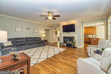 Southern Charm Meets Golf Course Living in Arbor Springs on Coweta Club in Georgia - for sale on GolfHomes.com, golf home, golf lot