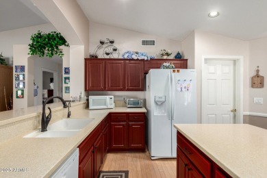 Located in the gated community of Oakwood in Sun Lakes, this on Oakwood Golf Club  in Arizona - for sale on GolfHomes.com, golf home, golf lot
