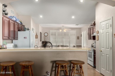 Located in the gated community of Oakwood in Sun Lakes, this on Oakwood Golf Club  in Arizona - for sale on GolfHomes.com, golf home, golf lot