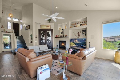 Imagine waking up to breathtaking views of the lush 11th fairway on FireRock Country Club in Arizona - for sale on GolfHomes.com, golf home, golf lot