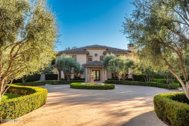 Authentic Mediterranean masterpiece with panoramic unobstructed on North Ranch Country Club in California - for sale on GolfHomes.com, golf home, golf lot