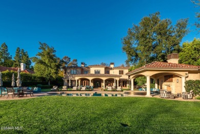 Authentic Mediterranean masterpiece with panoramic unobstructed on North Ranch Country Club in California - for sale on GolfHomes.com, golf home, golf lot