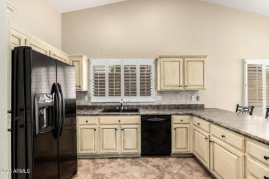 Desirable Encanto model in the gated, adult active community of on Oakwood Golf Club  in Arizona - for sale on GolfHomes.com, golf home, golf lot
