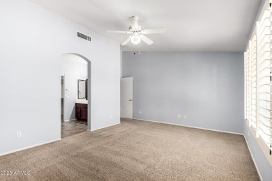 Desirable Encanto model in the gated, adult active community of on Oakwood Golf Club  in Arizona - for sale on GolfHomes.com, golf home, golf lot