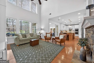 Rarely does a home combine panoramic fairway views, DUAL PRIMARY on Canongate At Olde Atlanta Golf Club in Georgia - for sale on GolfHomes.com, golf home, golf lot