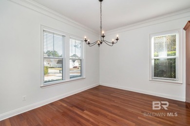 Charming cottage - style home located on #9 green on the Pine on TimberCreek Golf Club in Alabama - for sale on GolfHomes.com, golf home, golf lot