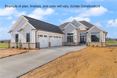 Discover the exceptional CALLEIGH I Building Plan by Discovery on Champions Pointe Golf Course in Indiana - for sale on GolfHomes.com, golf home, golf lot