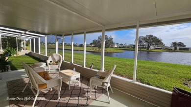 Come take a tour of this 2016 Palm Harbor Wellington Model one on The Riverside Golf Club in Florida - for sale on GolfHomes.com, golf home, golf lot