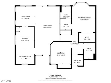 Welcome to this beautifully maintained 1363 sq/ft, 2bd. 2ba on Highland Falls Golf Club in Nevada - for sale on GolfHomes.com, golf home, golf lot