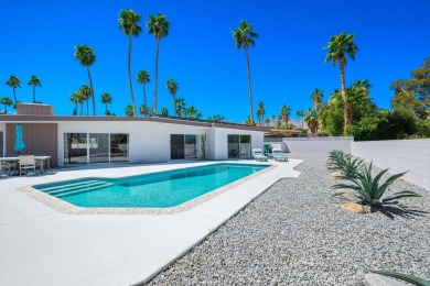 Genuine mid-century modern gem, beautifully sited on an elevated on Marrakesh Country Club in California - for sale on GolfHomes.com, golf home, golf lot