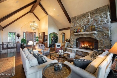 This elegant residence located just inside the Ranch gate on Club At Cordillera Mountain Course in Colorado - for sale on GolfHomes.com, golf home, golf lot