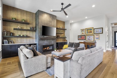 Built in 2022 and perfectly positioned on the 9th hole of the on Aspen Lakes Golf Course in Oregon - for sale on GolfHomes.com, golf home, golf lot