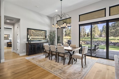 Built in 2022 and perfectly positioned on the 9th hole of the on Aspen Lakes Golf Course in Oregon - for sale on GolfHomes.com, golf home, golf lot