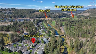 Well-maintained rancher in the gated community of Bridlewood! on The Creek at Qualchan in Washington - for sale on GolfHomes.com, golf home, golf lot