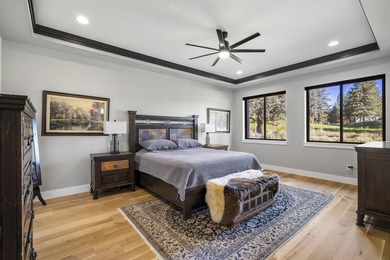 Built in 2022 and perfectly positioned on the 9th hole of the on Aspen Lakes Golf Course in Oregon - for sale on GolfHomes.com, golf home, golf lot