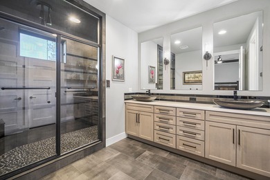Built in 2022 and perfectly positioned on the 9th hole of the on Aspen Lakes Golf Course in Oregon - for sale on GolfHomes.com, golf home, golf lot