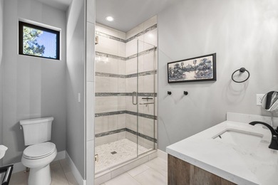 Built in 2022 and perfectly positioned on the 9th hole of the on Aspen Lakes Golf Course in Oregon - for sale on GolfHomes.com, golf home, golf lot