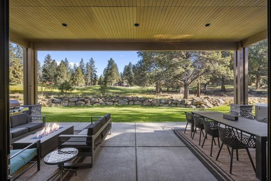 Built in 2022 and perfectly positioned on the 9th hole of the on Aspen Lakes Golf Course in Oregon - for sale on GolfHomes.com, golf home, golf lot
