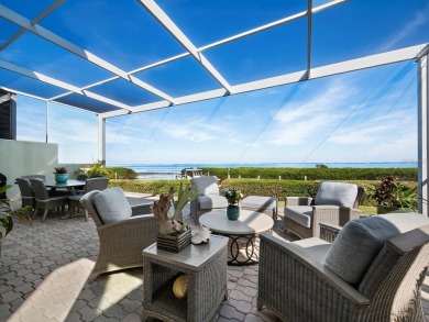 Discover the essence of waterfront elegance in this meticulously on Longboat Key Golf Club in Florida - for sale on GolfHomes.com, golf home, golf lot