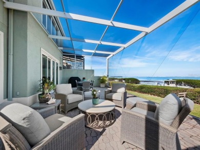 Discover the essence of waterfront elegance in this meticulously on Longboat Key Golf Club in Florida - for sale on GolfHomes.com, golf home, golf lot