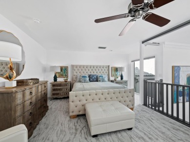 Discover the essence of waterfront elegance in this meticulously on Longboat Key Golf Club in Florida - for sale on GolfHomes.com, golf home, golf lot