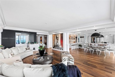 Stunning flow-through condo with private elevator and foyer to on Turnberry Isle Resort and Club in Florida - for sale on GolfHomes.com, golf home, golf lot