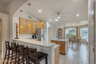 Situated on a premium golf course lot, this home captures on Quail Creek Country Club  in Arizona - for sale on GolfHomes.com, golf home, golf lot