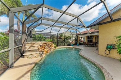 Stunning Stoneybrook Home with Lucas Lagoon Saltwater Pool on Stoneybrook Golf Club At Heritage Harbour in Florida - for sale on GolfHomes.com, golf home, golf lot