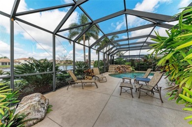 Stunning Stoneybrook Home with Lucas Lagoon Saltwater Pool on Stoneybrook Golf Club At Heritage Harbour in Florida - for sale on GolfHomes.com, golf home, golf lot