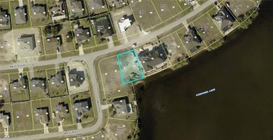 LAKE VIEW Waterfront Lot Perfect for the Fishing and Boating on Burnt Store Golf Club in Florida - for sale on GolfHomes.com, golf home, golf lot