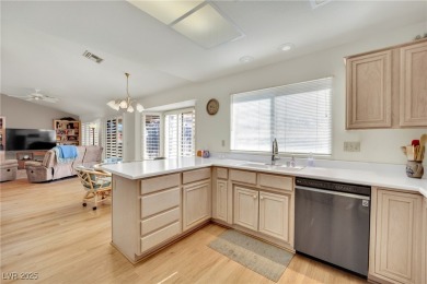 This home sits on a gorgeous corner lot property in Sun City on Highland Falls Golf Club in Nevada - for sale on GolfHomes.com, golf home, golf lot