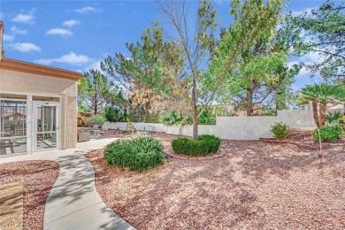 This home sits on a gorgeous corner lot property in Sun City on Highland Falls Golf Club in Nevada - for sale on GolfHomes.com, golf home, golf lot