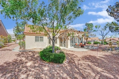 This home sits on a gorgeous corner lot property in Sun City on Highland Falls Golf Club in Nevada - for sale on GolfHomes.com, golf home, golf lot