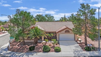 This home sits on a gorgeous corner lot property in Sun City on Highland Falls Golf Club in Nevada - for sale on GolfHomes.com, golf home, golf lot