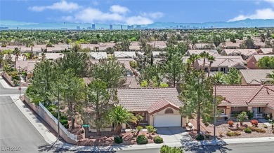 This home sits on a gorgeous corner lot property in Sun City on Highland Falls Golf Club in Nevada - for sale on GolfHomes.com, golf home, golf lot