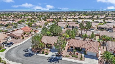 This home sits on a gorgeous corner lot property in Sun City on Highland Falls Golf Club in Nevada - for sale on GolfHomes.com, golf home, golf lot