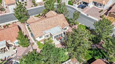 This home sits on a gorgeous corner lot property in Sun City on Highland Falls Golf Club in Nevada - for sale on GolfHomes.com, golf home, golf lot